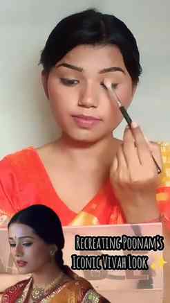 Amrita Rao Poonam Look Recreation | Bollywood Look #makeup #