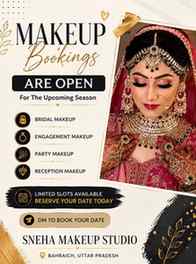 Bridal Makeup Artist in Bahraich | Sneha Makeup Studio

✨ Br