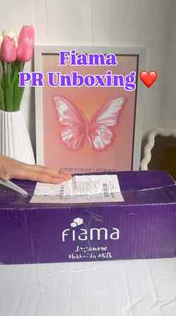 ✨Unboxing this beautiful PR package from @fiamaindia 
It so 