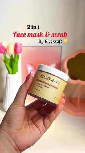 Shop now only @ricekraftofficial
.
.
.
.
.
.
(Face pack, t