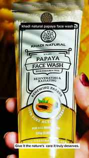 Glow starts with clean skin! ✨🍊
I’ve been using this Khadi 