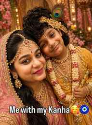 Kese lag raha ha ye look🥰🧿🧿
Radhey Radhey🙏 Happy Krishn