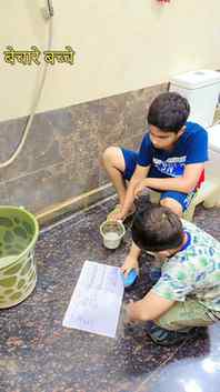 बेचारे बच्चे 😢 | सीख रहे हैं जिम्मेदारी का पाठ | बच्चों की 