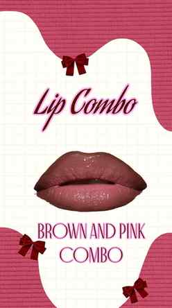 Brown and Pink Lip Combo
Products Lipliner @reachedmars Lips