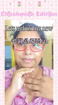 Unboxing 🎁 my new Specs 
Chasmish Edition
My new specs from
