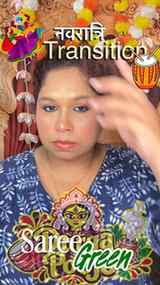 Durga Poojo Transition- 4
Out of 9 colours from Navratri, t