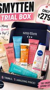 ✨ Smytten Trial Pack at just ₹279! ✨
So many amazing product