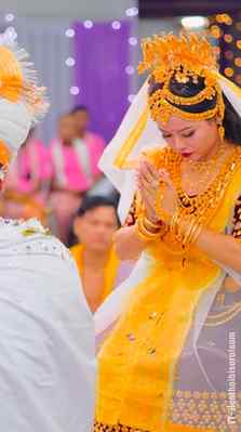 Meitei traditional 🥰 Manipuri wedding 💍
.
.
#Meitei #meite