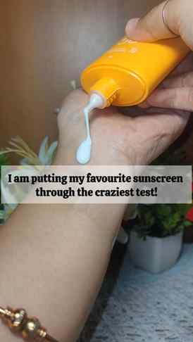 POV: Your sunscreen actually passes the test. ☀️✨
A whole d