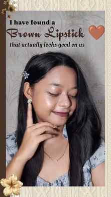 Finding a brown lipstick that doesn't look too warm, too dar