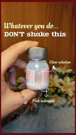 It looks like it needs a shake… but trust me, DON’T.
My litt