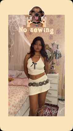 No sewing clothes are ao fun & full of creativity, I love th