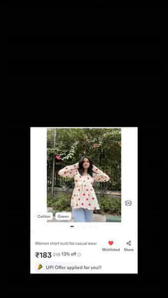 Comment for "link" cute peplum top under 200. @meeshoapp
#Me