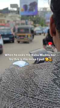 Bilkul risk nahi🫣
.
.
(Couple reel,goals,bike,map,direction