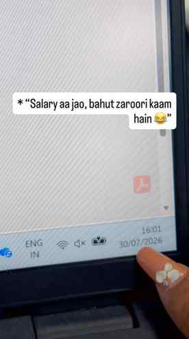#SalaryDay #salarycomingsoon #paydaymood #salarycredit #wait