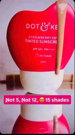 15 shades?? Okayyy 👀❤️
Finally a tinted sunscreen that gets