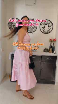 Comment link to get these Meesho dresses one piece in very a
