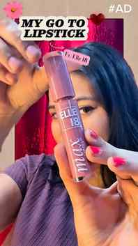 💄 One swipe, instant glam! ✨
Elle 18 Matte Max Lipstick — b
