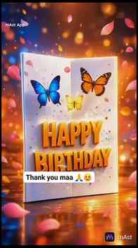 Thank you maa 🙏☺️ #happybirthday #ThankYouMaa