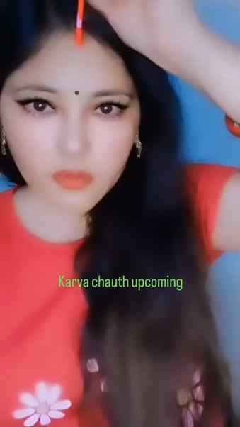 ही करवा माता सदा सौभाग्यवती भव: लिख देना मेरे भाग्य में 💓🫂