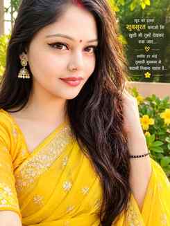 "खुशी हर लम्हे में है, बस मुस्कुराने की वजह होनी चाहिए। 🌼✨