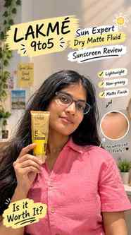5 seconds... ⏳ Aur sunscreen gayab!
Ye Lakme wala mujhe 【en