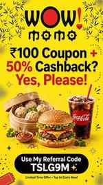 ₹100 का coupon तो मिलेगा ही… 👀
लेकिन 50% cashback चाहिए तो