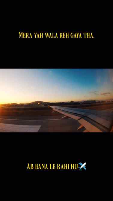 Mera yah wala reh gaya tha…
Ab bana le rahi hu✈️

(Ssayannti