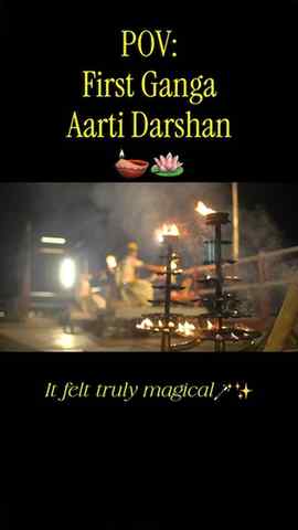 POV:First Ganga Aarti Darshan🪔🪷

(Ssayannti Sings,Ssayannt