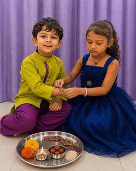 #collaboration with @FirstCryIndia 💙
Raksha Bandhan is all