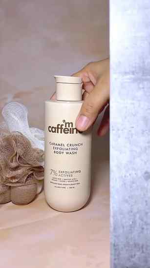@mcaffeineofficial Caramel Crunch body wash smells like an a
