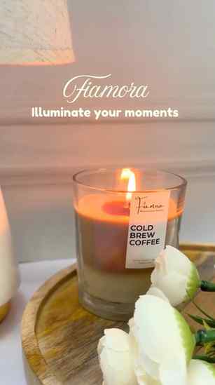 Some days just need a little glow. ✨
Ft. Cold brew candle fr