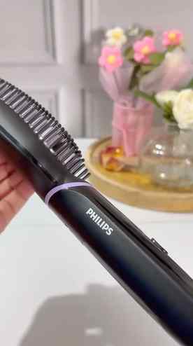 Get naturally straight, smooth hair in just minutes! ✨💁‍♀️
