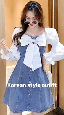 Follow and comment for the link.
Korean style outfit is here