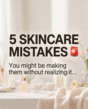 Your skincare routine might be doing more harm than good 👀�
