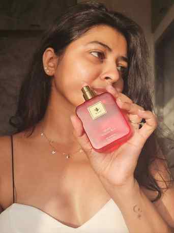 Caught in the golden hour light with a scent that matches th