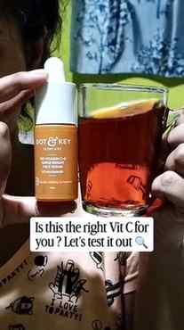 Is your Vitamin C serum actually working? 🔍 We did the Beta