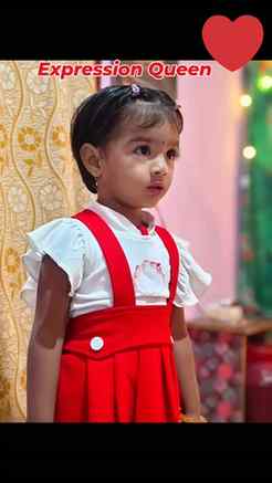 Expression Queen 👑 trending #viral # cute baby # kids video