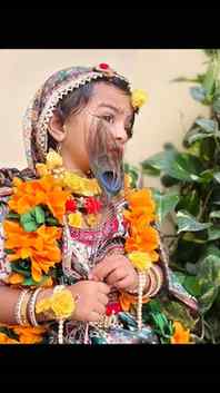 Radha Krishna theme photo shoot #viral #trending #meshoo #ki