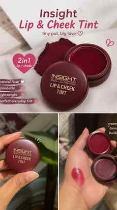 @insightcosmetic ily💋...
The Insight Lip & Cheek Tint is my