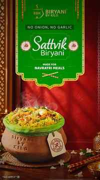 Navratri mein Biryani 😲
Who says festive food has to be pr