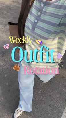 weekly outfit rotation: which fit are you stealing first?๐