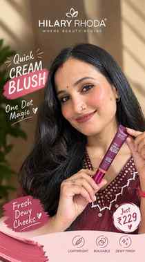 One dot, and look at that glow! ✨😍
This dewy cream blush bl