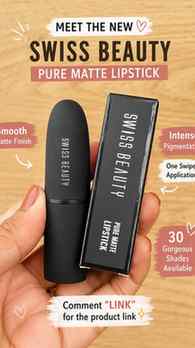 ❤️ One swipe is all it takes!
Loving the Swiss Beauty Pure M