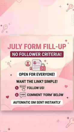 No follower criteria| Dot& key form| @sustriva_01 #pr #form
