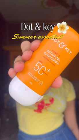 My summer saviour 🥰☀️✨ 🧴

#dotandkey #pr #sunscreen #trend