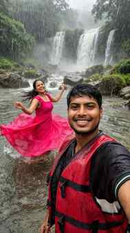 If escaping the world means dancing in the rain with you, I’