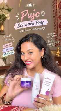 Pujo glow starts with a healthy skin barrier ✨🤍
3 simple st
