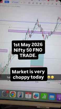 Today’s 1st July 2026
 Nifty direction is very choppy. How m