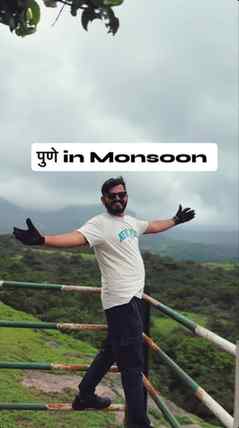 adventure trip bike ride trekking monsoon season in pune 👻